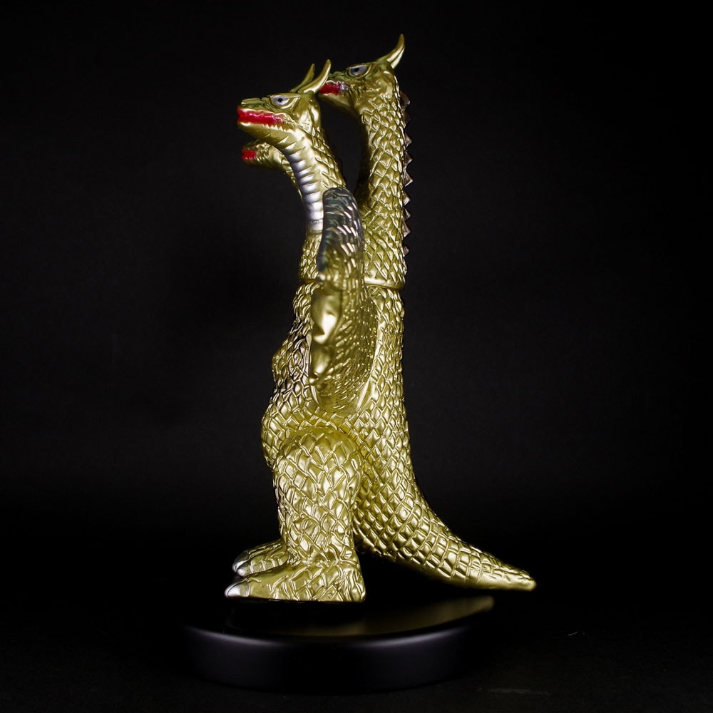 ソフビ】【ブルマァク】キングギドラ（復刻版 ゴールド）/BULLMARK