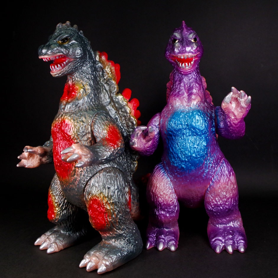 ブルマァク BULLMARK/ソフビ/Gゴジラ/パープル｜墓場の画廊ONLINE STORE