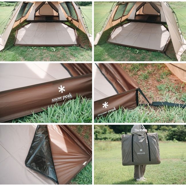 peak リビングシート&マットセット スノーピーク ランドベース6