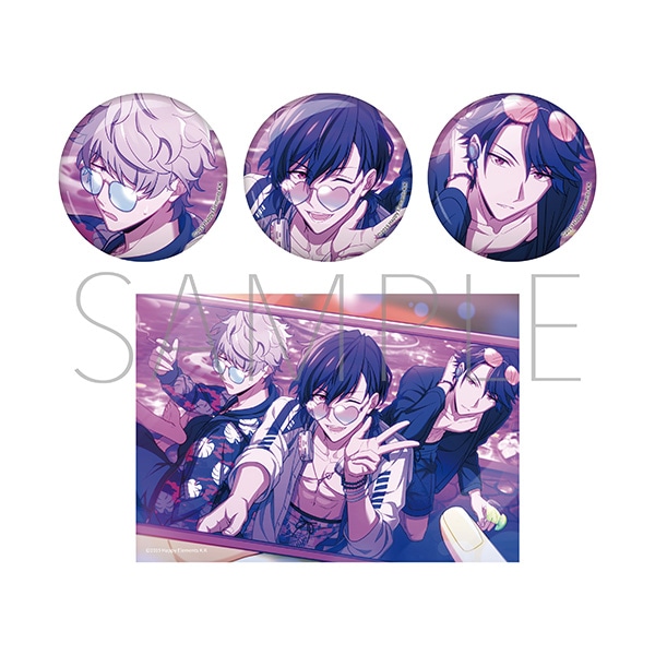 缶バッジ＆ブロマイドセット／The Night Pool Party | グッズ 通販