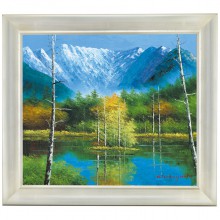 犬吠埼』小林幸三 WF6号 油絵 風景画 肉筆 【ポイント5％還元中