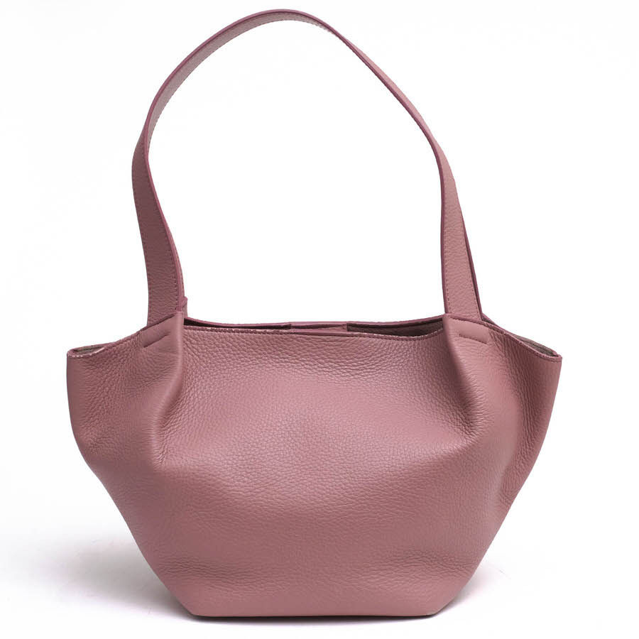 HIROFU / ヒロフ 牛革 シボ革 シュリンクレザー 肩掛け ワンショルダー