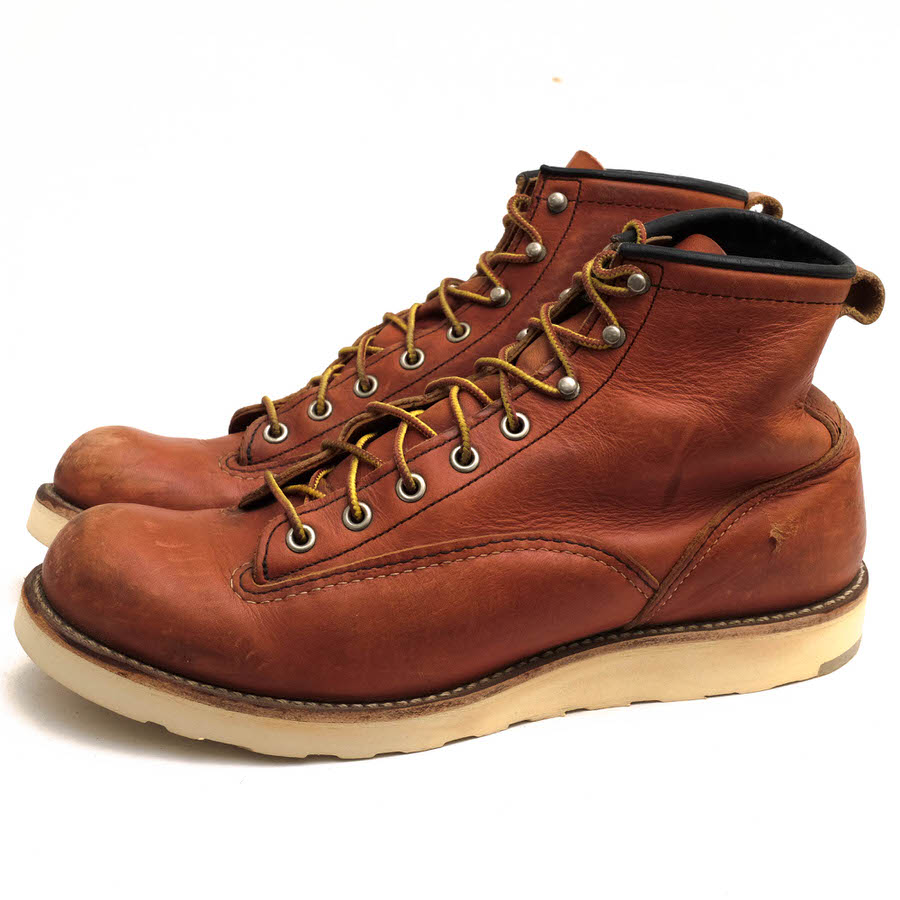 RED WING 956 / レッドウィング オイルプルーフソール 羽タグ 牛革