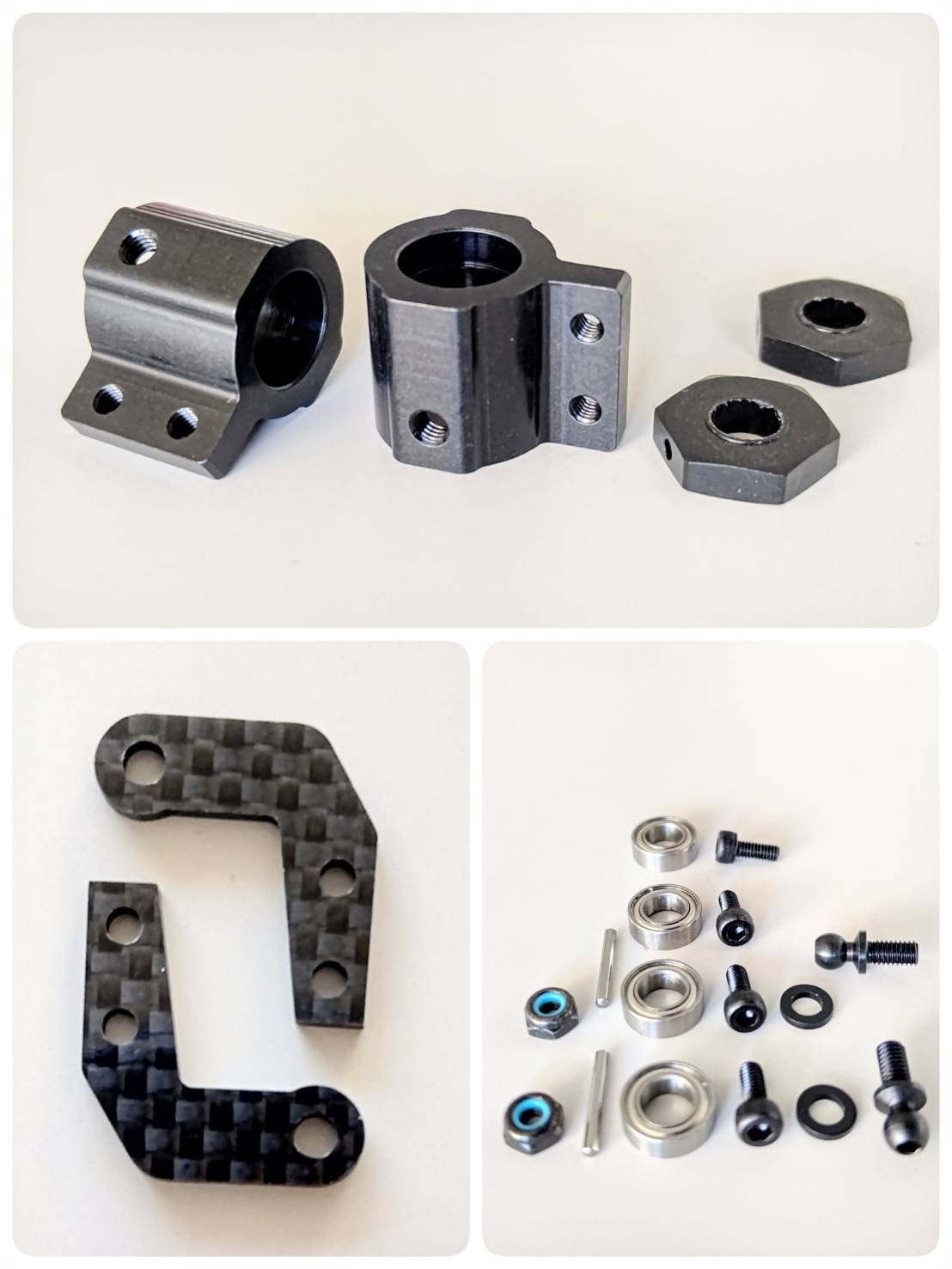 ヒロボー シャトル メインフレーム エンジン マフラー サーボ ジャイロ