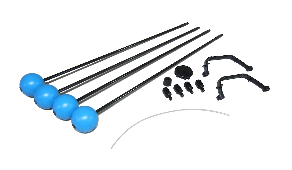 ヒロボー HIROBO パーツ 【0402-818】 セーフティースキッドセット