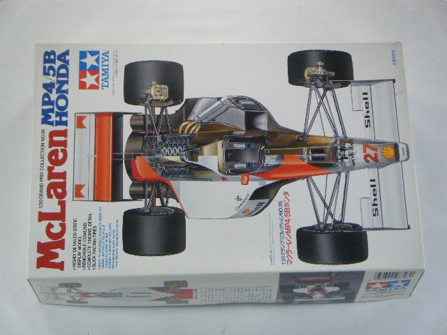 マクラーレンホンダMP4/5B （タミヤ） No26 1/20 | 自動車プラモデル,1
