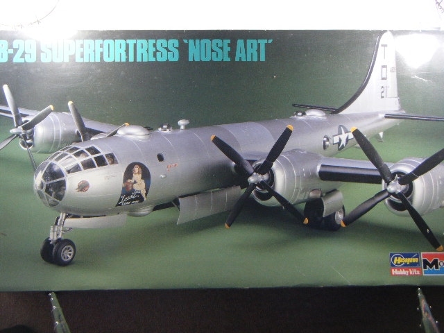 B-29 （ハセガワ/モノグラム） HM20/ノーズアート | 飛行機プラモデル
