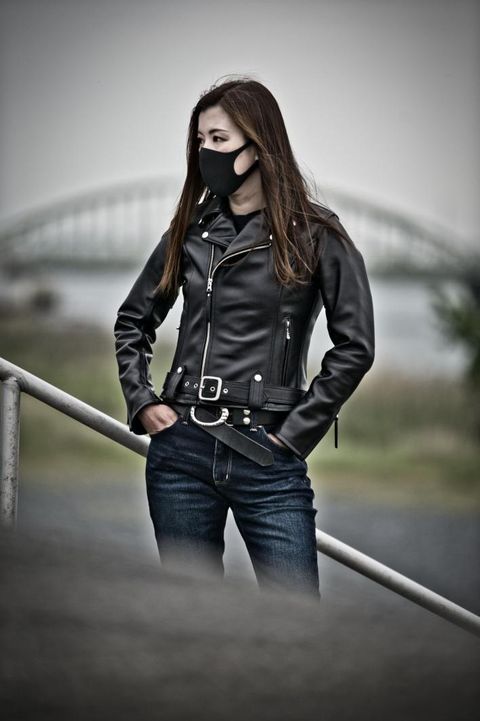 KADOYA (カドヤ） KL-W4 レディース ダブルライダース バイク 柔らかい