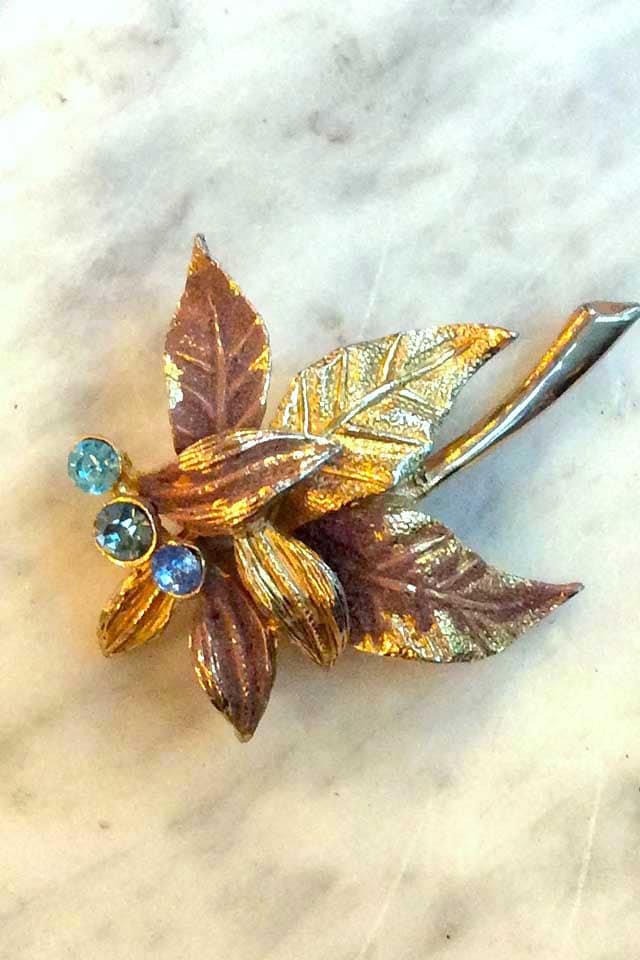 中国アンティークブローチジュエリー 獅子ヴィンテージ 中国