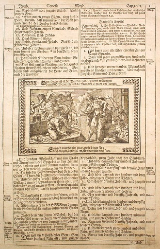 バベルの塔 「ルター聖書」 1674年 | 古版画,古地図,その他の地域