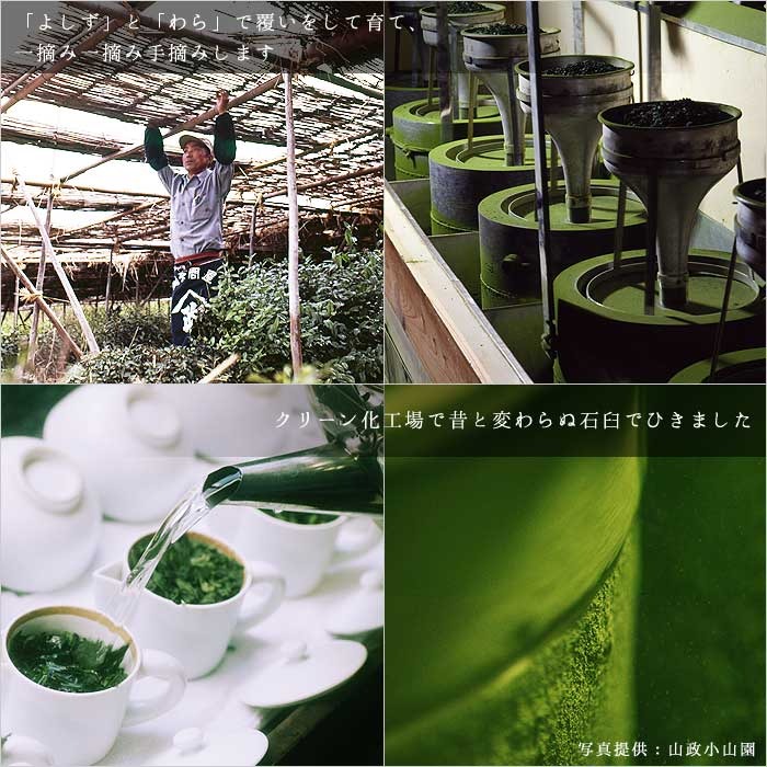 山政小山園 抹茶 さみどり 100g 袋入り 【返品交換不可】