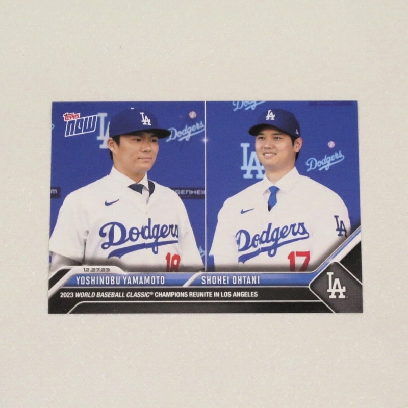 ☆限定30個☆大谷翔平＆山本由伸ドジャース入団記念foco社製ミニ