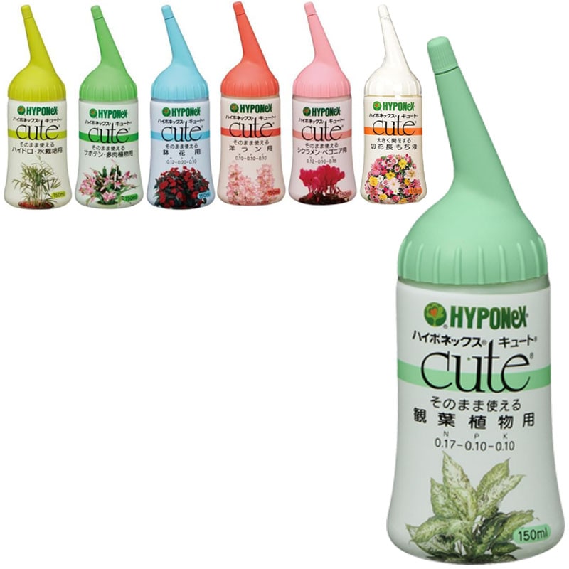 キュート 観葉植物用 150ml ハイポネックス｜芳樹園オンラインショップ