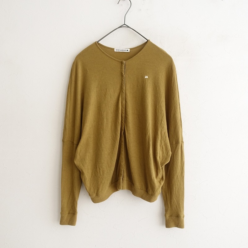 ミナペルホネン mina perhonen cozyアンゴラ天竺ドルマンスリーブ