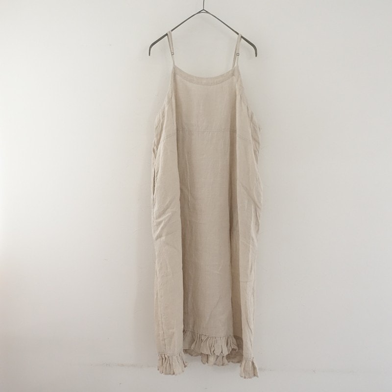ネストローブ nest Robe トップリネン2wayキャミソールワンピース F