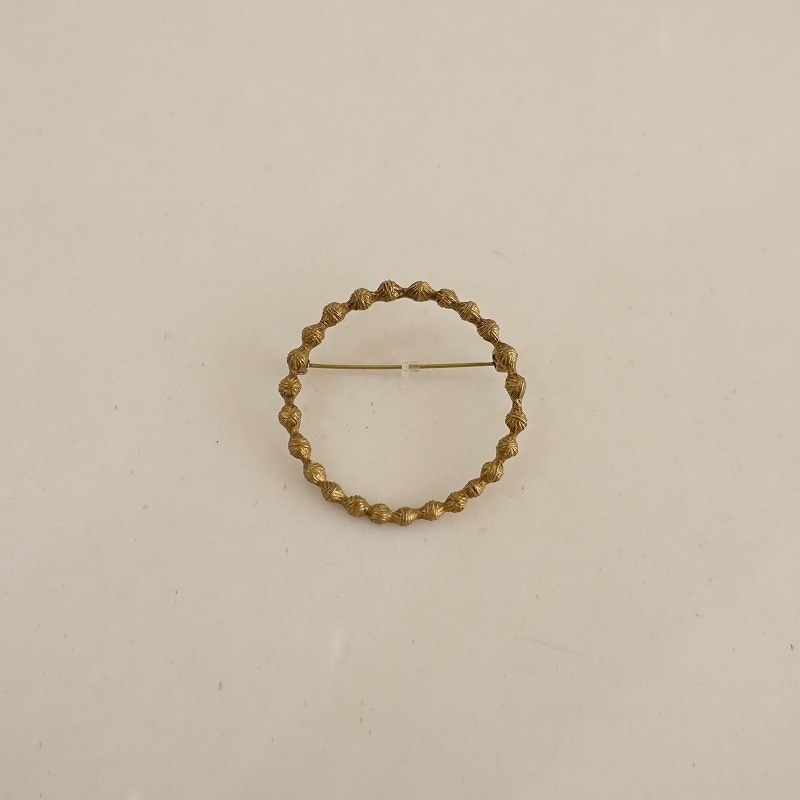 美品/定価1.1万】ミナペルホネン mina perhonen tambourine ブローチ