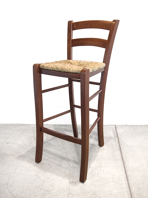 イタリアチェア 藁座面 レストラン用｜イデア