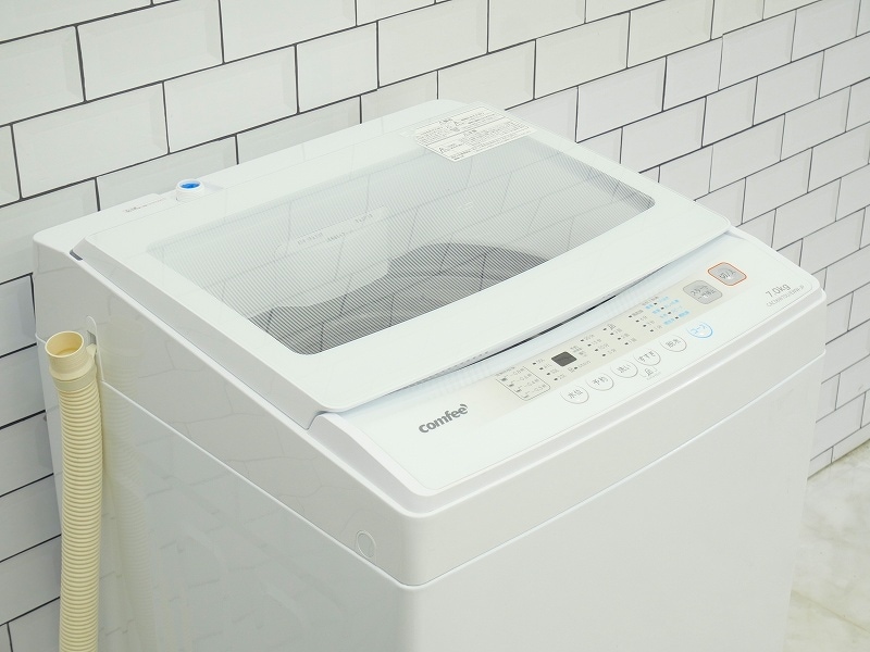 Comfee製2023年式7kg中古全自動洗濯機 CAC06W70U/EWW-JP