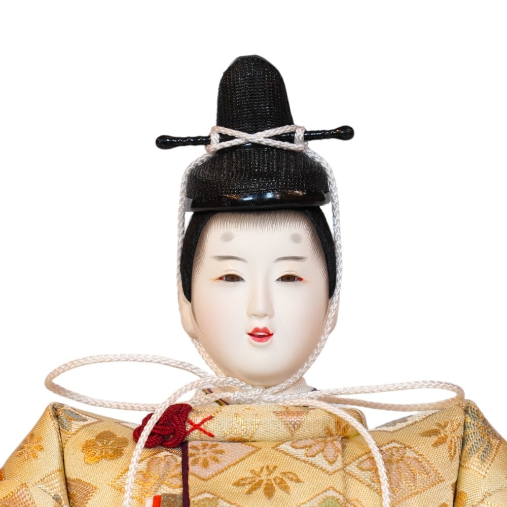 雛人形】京十一番 菱に花文様 親王飾り | 望月龍翠作 ｜雛人形・五月