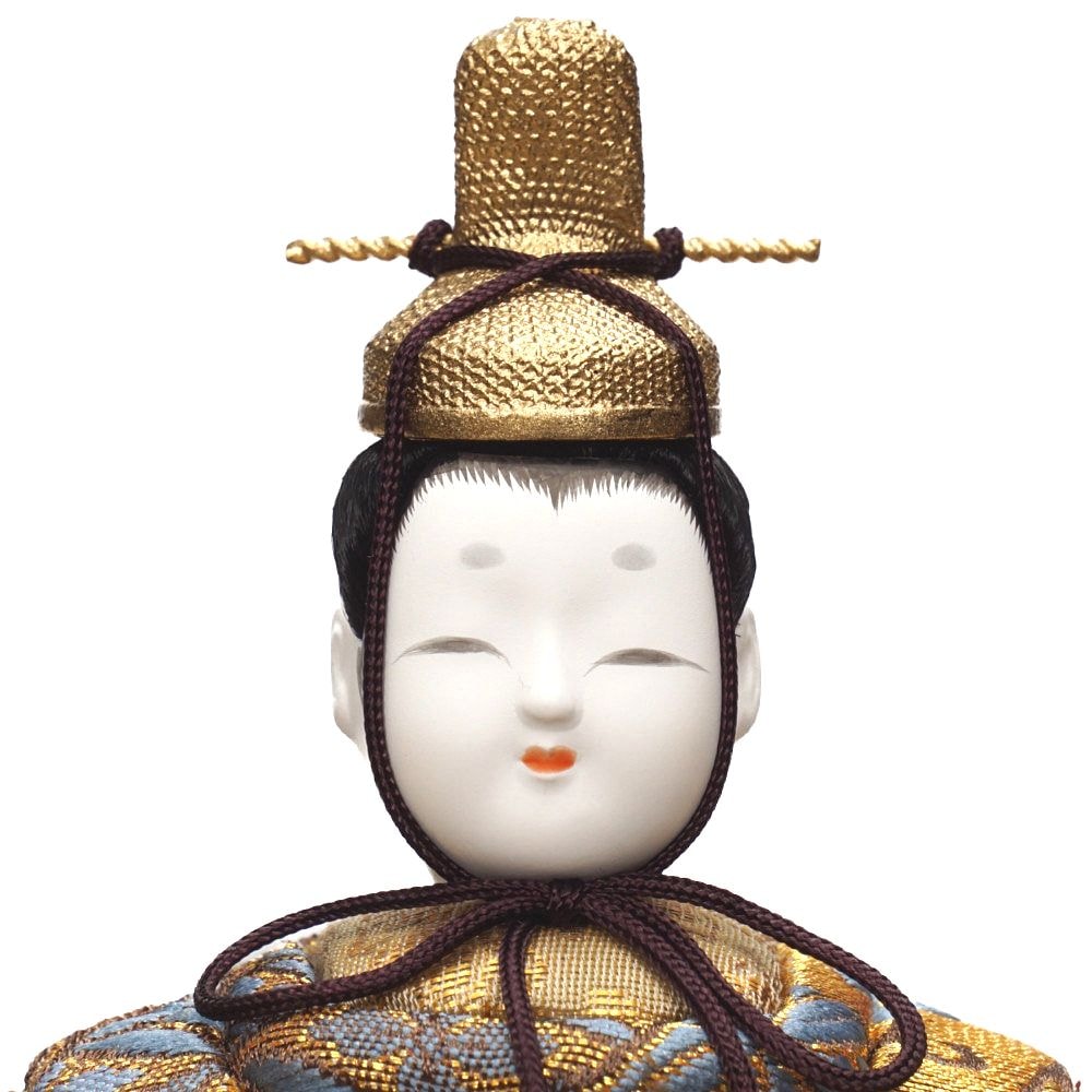 木目込み雛人形】平安雛 十五人揃い収納飾り | 木村一秀作 ｜雛人形