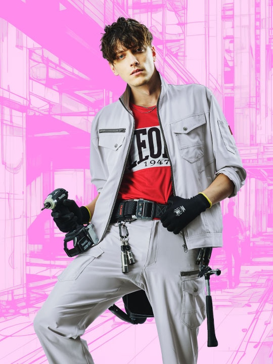 Z-DRAGON】77000 ストレッチ長袖ジャンパー[2024年春夏]※SLIM FIT※通販