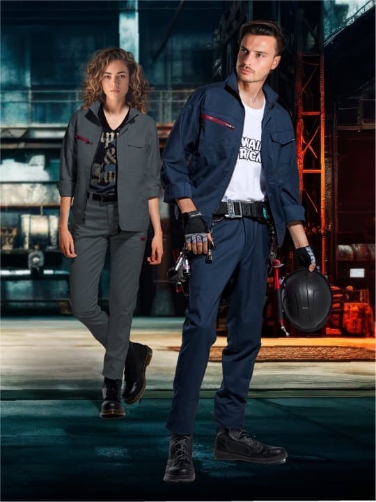 Z-DRAGON】73302 エコ製品制電ストレッチノータックカーゴパンツ[2024