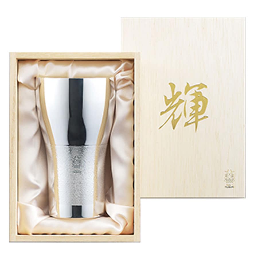 燕三条 TSUBAME 「輝」純銅ビアタンブラー（銀仕上げ） | 輝