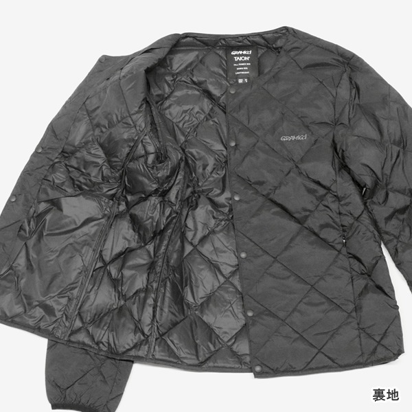 グラミチ×タイオン/Gramicci×TAION インナーダウンジャケット クルー