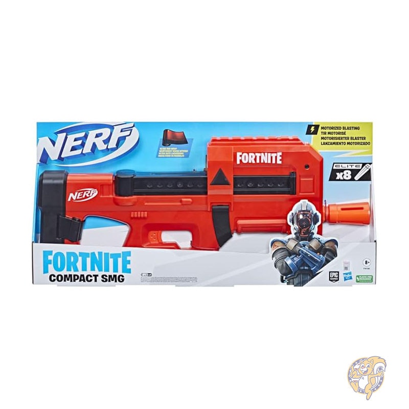 Nerf ナーフ フォートナイト コンパクト SMG 電動ダーツブラスター