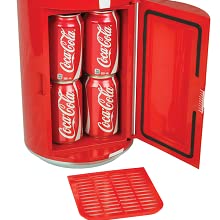 コカ・コーラ Coca Cola ミニ冷蔵庫 レトロ冷蔵庫 ポータブル冷蔵庫