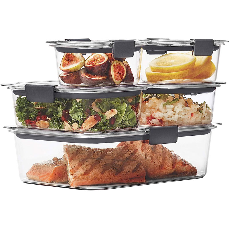 Rubbermaid Brilliance ラバーメイド 保存容器 フタ付き 食品容器