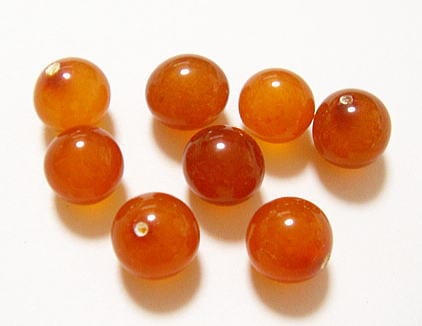 ビーズパーツ 琥珀 アンバー 天然石 8mm 6mm kohaku-8 | 新着（New