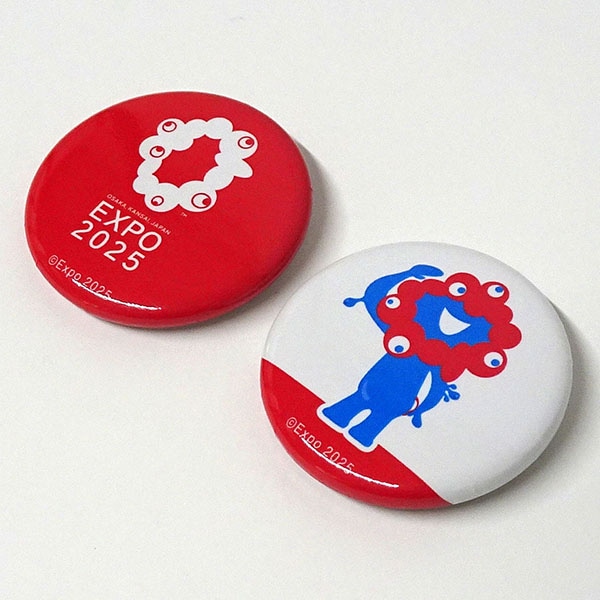 缶バッジ 2P D | 2025大阪・関西万博公式ライセンス商品 | ケイ