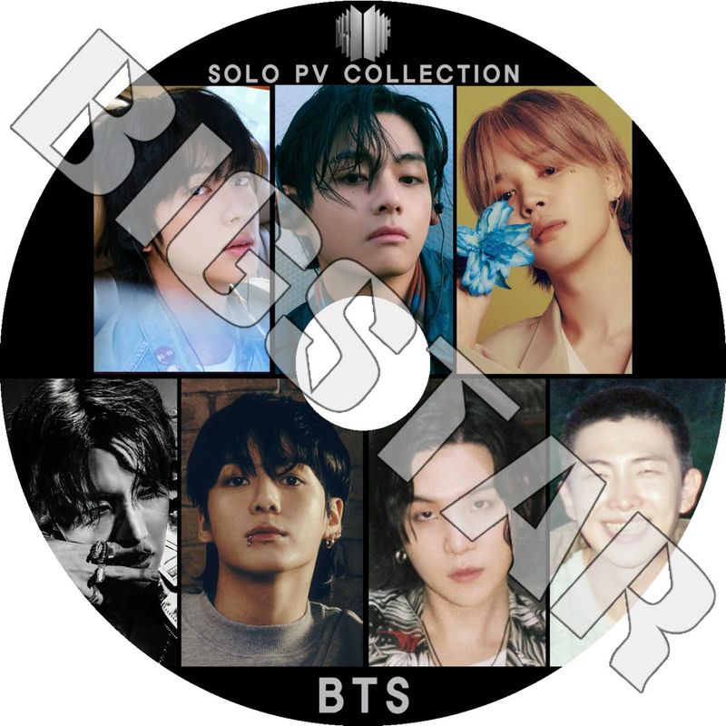 K-POP DVD バンタン 2026 SOLO PV COLLECTION RM ジン JIN シュガ SUGA