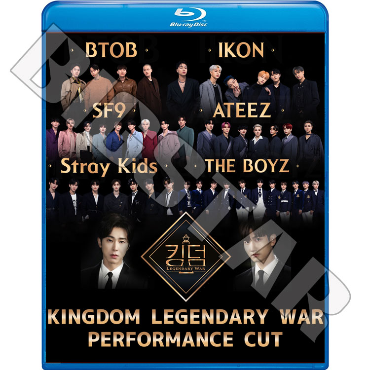 Blu-ray】KINGDOM LEGENDARY WAR PERFORMANCE CUT☆【日本語字幕なし