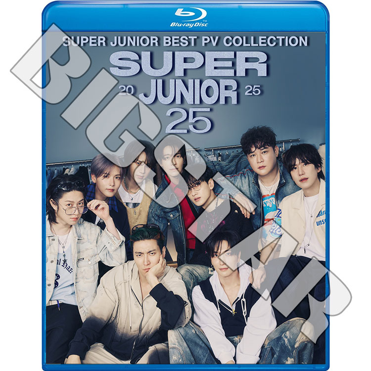Blu-ray Super Junior 2025 BEST PV Collection - Express Mode Show