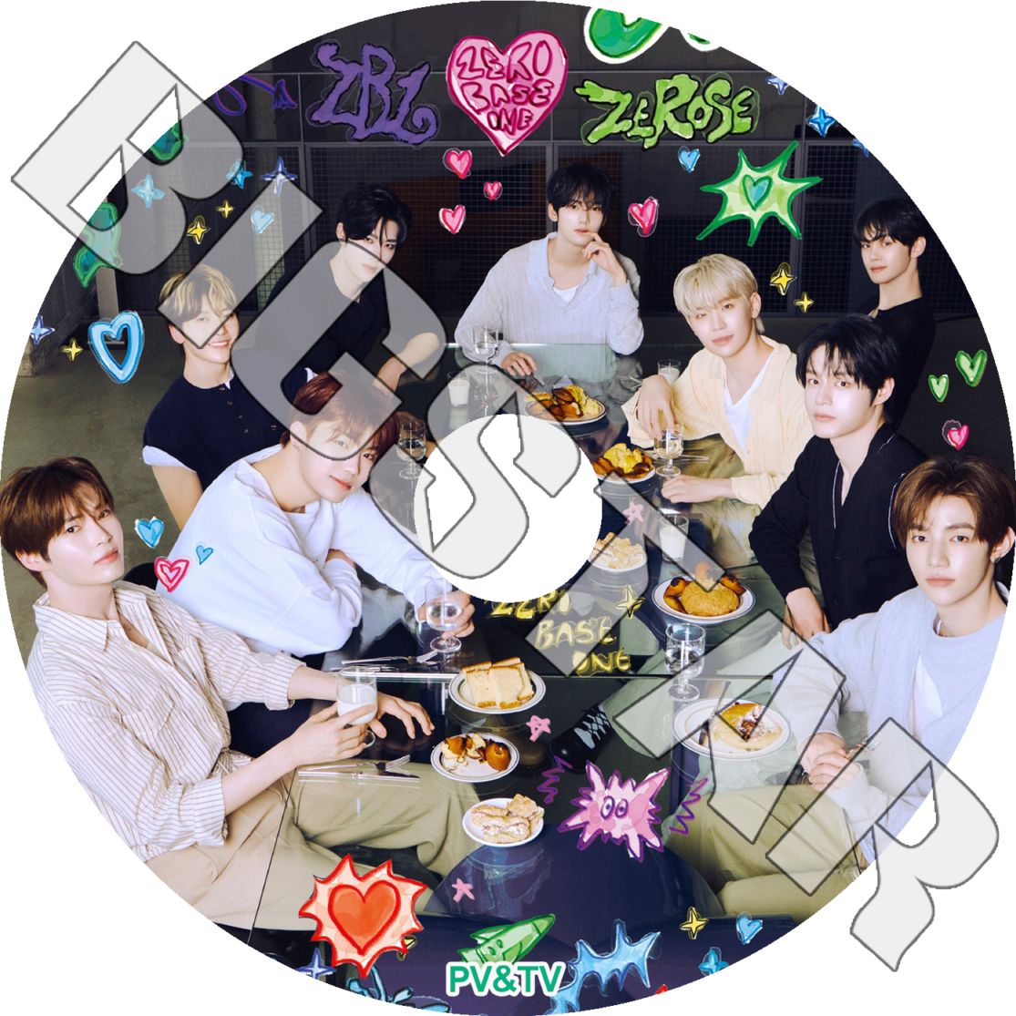 K-POP DVD ZEROBASEONE 2025 4rd PV/TV - ICONIK SLAM DUNK BLUE