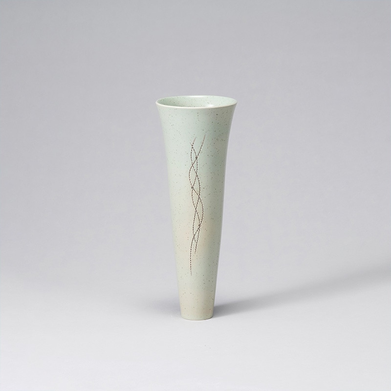 花器 清水焼1801 青磁 | 花器・花瓶,陶器,京焼/清水焼 | フラワー