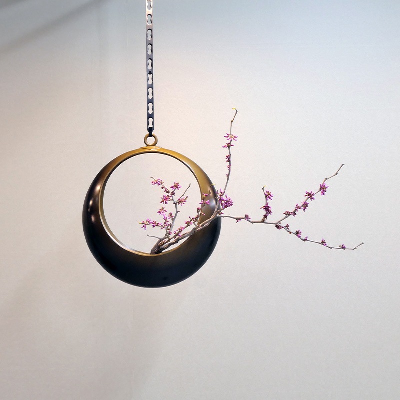 満月V型 | 花器・花瓶,銅器 | フラワーショップ花楽