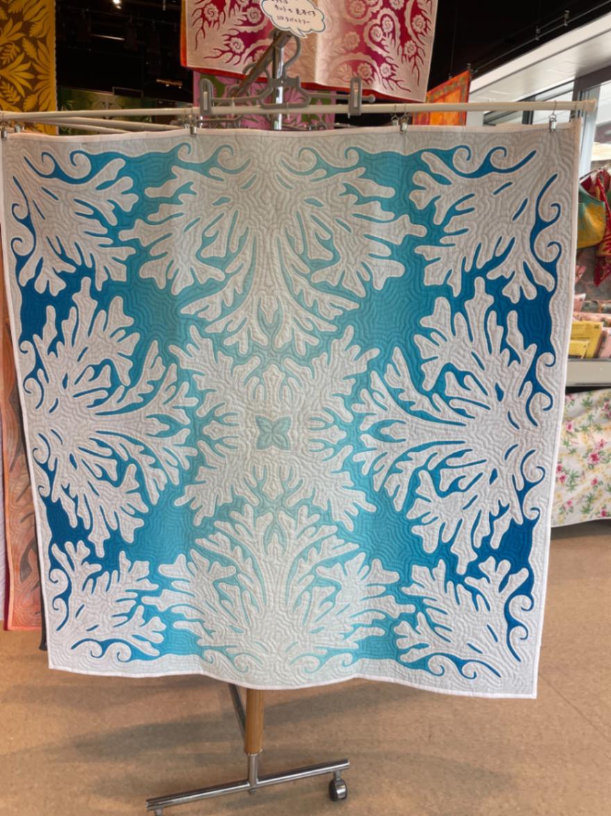 キャシーマム ハワイアンキルト 海のタペストリー キャシーマム