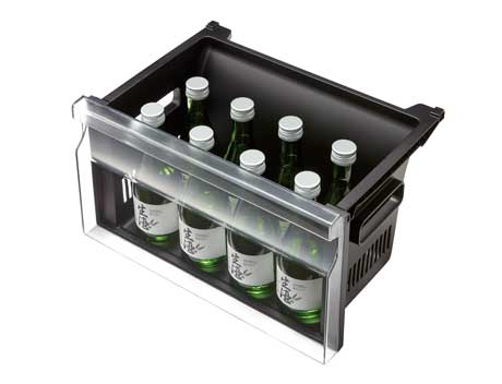 AQUA アクア CSR-15N（K） [日本酒セラー（153L・右開き）クリスタル