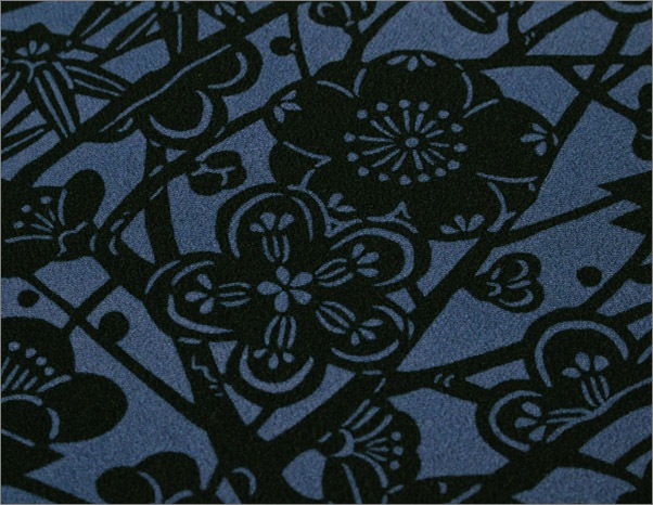 名古屋帯 黒色地に松竹梅柄 仕立て上がり | 着物通販店 枠