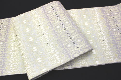 最高級西陣織弥栄織物謹製袋帯「銀麗 洋風華紋」 | 販売着物商品,袋帯