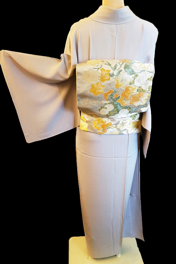 正絹単衣訪問着 レンタルフルセット「刺繍 宝尽くし」 | レンタル着物