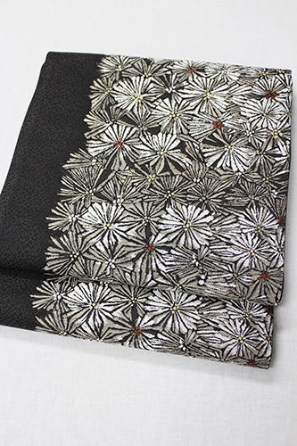 西陣織弥栄織物謹製袋帯「黄金ムガ蚕 松」 | 販売着物商品,袋帯,礼装