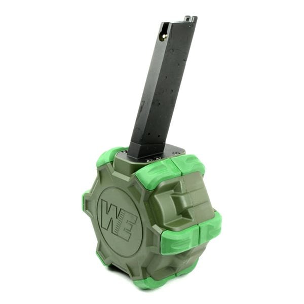 WE-TECH 300連 ドラムマガジン WE 1911 ガスブローバックガンシリーズ