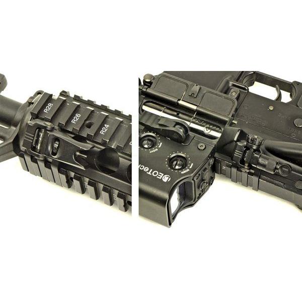 KAC タイプ 45度 オフセット 折りたたみ サイトセット BK | エアガン