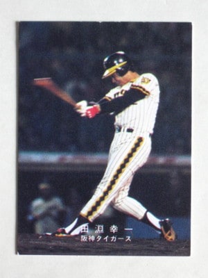 78059 カルビープロ野球カード 1978年 阪神 田淵幸一 並下品