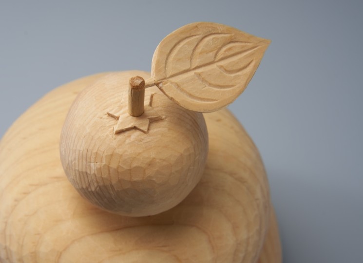 鏡 餅（小） | 江戸木彫刻 渡邉 美憲 | 季華 ONLINE STORE