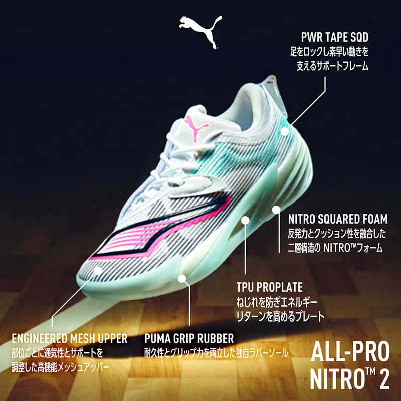 プーマ オールプロ ニトロ 2 PUMA ALL-PRO NITRO 2 バスケットボール